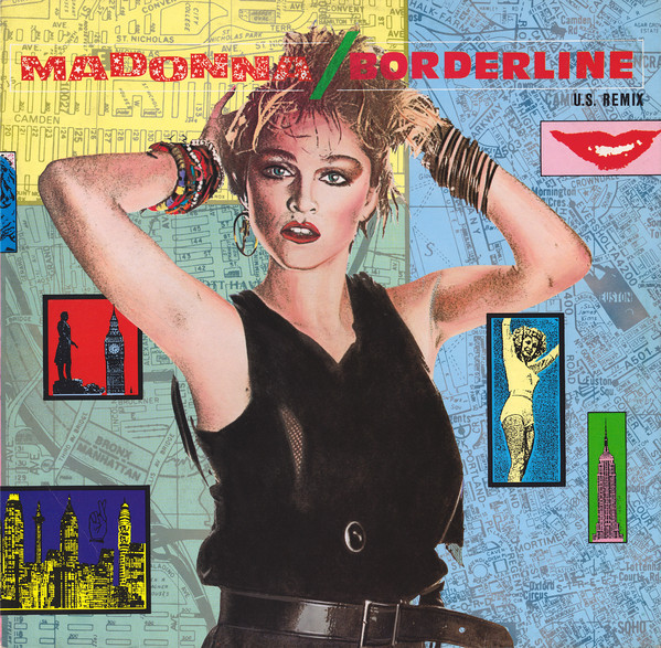 BORDERLINE / MAXI 45T  EUROPE / MADONNA-CD-DISQUES-BOUTIQUE VINYLES-SHOP-COLLECTORS-STORE