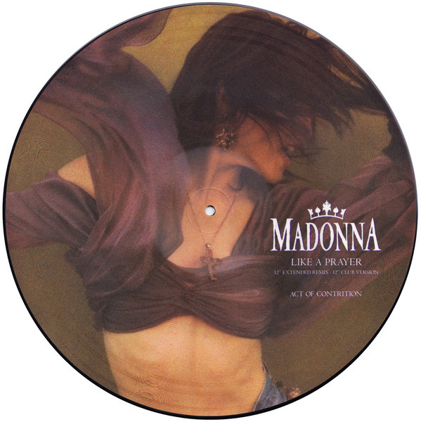 LIKE A PRAYER PICTURE DISC UK+ flat / MADONNA - CD - DISQUES - RECORDS -  BOUTIQUE VINYLES