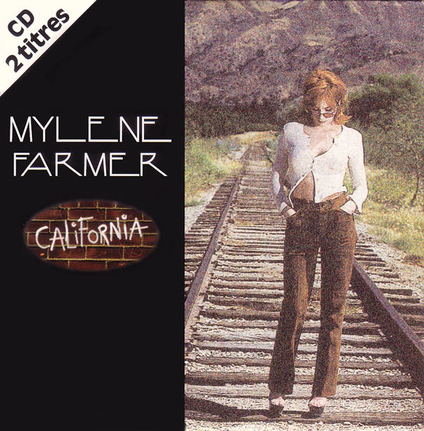 CALIFORNIA  CD SINGLE FRANCE / MYLENE FARMER - RECORDS - DISQUES - VINYLES - CD - SHOP