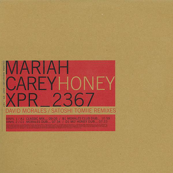 HONEY MAXI 45T  SAMPLER UK /  MARIAH CAREY - CD - DISQUES - RECORDS -  BOUTIQUE VINYLES