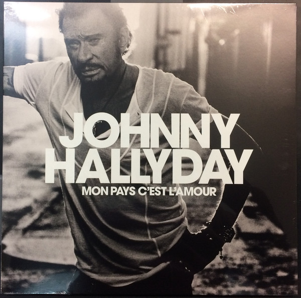 MON PAYS C'EST  L'AMOUR 33T BLANC  / JOHNNY HALLYDAY-CD-DISQUES-RECORDS-BOUTIQUE VINYLES-RECORDS