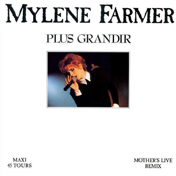 PLUS GRANDIR MAXI 45T 2018 ORANGE/ MYLENE FARMER - RECORDS - DISQUES - VINYLES - SHOP-COLLECTORS