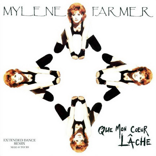 QUE MON COEUR LACHE  MAXI 45 T  1ER PRES  neuf / MYLENE FARMER-RECORDS-DISQUES-VINYLES-CD- SHOP