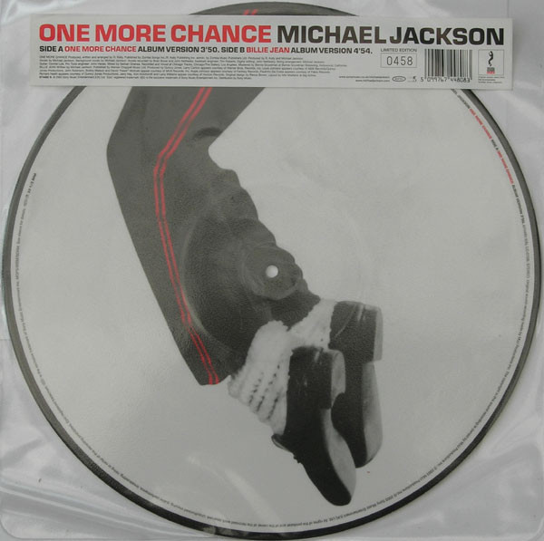 ONE MORE CHANCE PICTURE DISC UK NUMEROTE / MICHAEL JACKSON-CD-DISQUES-RECORDS-VINYLES