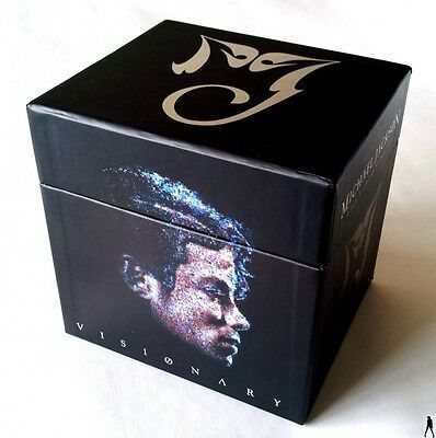 VISIONARY BOX  THE SINGLES  CD/DVD / MICHAEL JACKSON-CD-DISQUES-RECORDS-VINYLES-STORE-