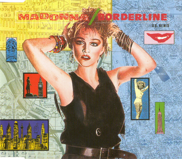 BORDERLINE CD MAXI EUROPE / MADONNA-CD-DISQUES-BOUTIQUE VINYLES-SHOP-COLLECTORS-STORE