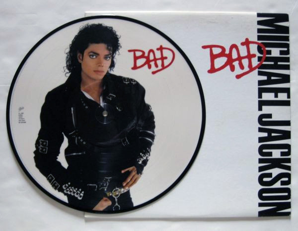 BAD PICTURE DISC JAPAN/ MICHAEL JACKSON-CD-RECORDS-VINYLS SHOP-COLLECTORS