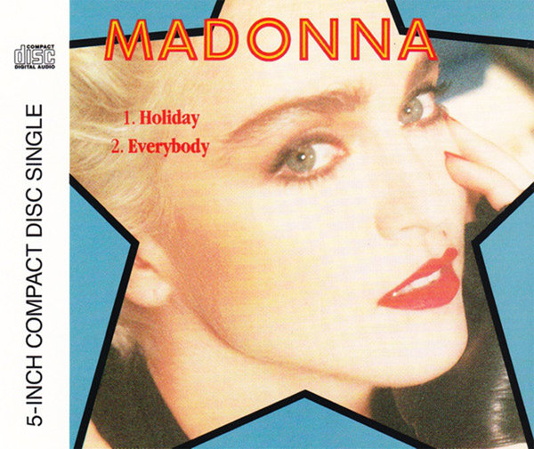 HOLIDAY CD SINGLE EUROPE/   MADONNA-CD-DISQUES-RECORDS-BOUTIQUE VINYLES-SHOP-COLLECTORS