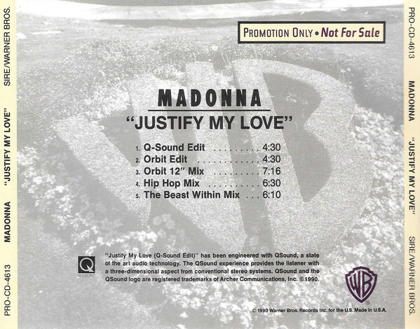 JUSTIFY CD SAMPLER USA MADONNA-CD-DISQUES-RECORDS-BOUTIQUE VINYLES-SHOP-COLLECTORS