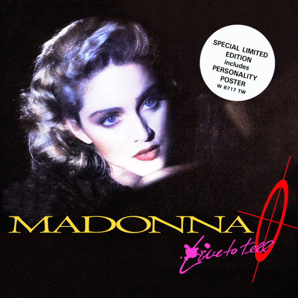 LIVE TO TELL MAXI 45T UK+ POSTER / MADONNA - CD - DISQUES - RECORDS -  BOUTIQUE VINYLES