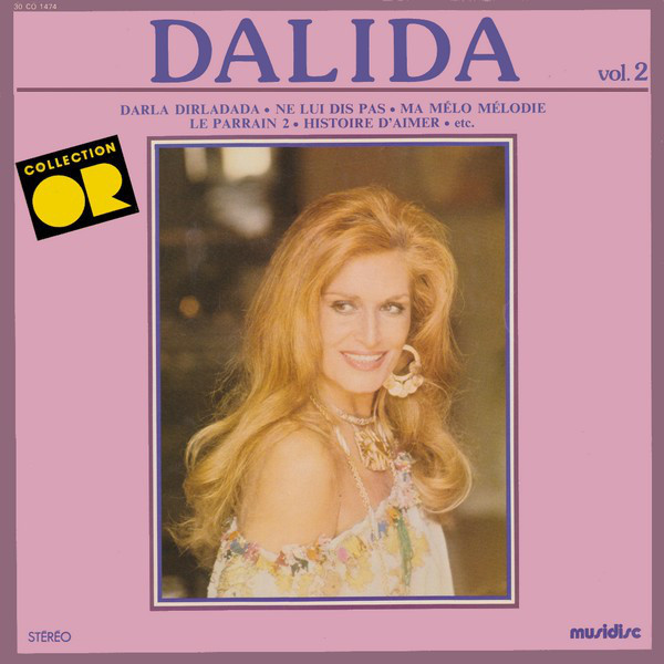 VOL 2 33T FRANCE /  DALIDA-CD-DISQUES-RECORDS-BOUTIQUE VINYLES-RECORDS