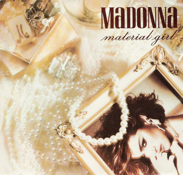 MATERIAL GIRL 45T USA / MADONNA -CD-DISQUES- RECORDS-BOUTIQUE VINYLES-SHOP-