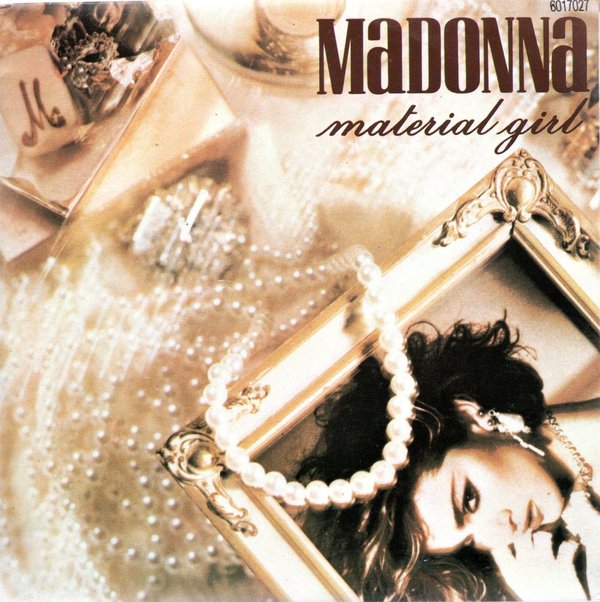 MATERIAL GIRL 45T BRESIL / MADONNA -CD-DISQUES- RECORDS-BOUTIQUE VINYLES-SHOP-