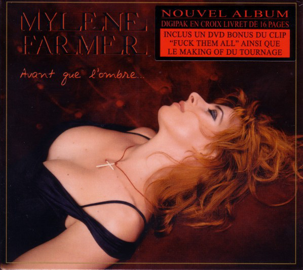 AVANT QUE L OMBRE CD/ DVD SCELLE / MYLENE FARMER-RECORDS-DISQUES-VINYLES-CD- SHOP-