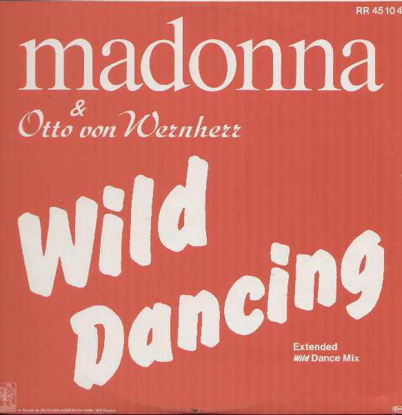 WILD DANCING MAXI 45T ALLEMAGNE  MADONNA-CD-DISQUES-BOUTIQUE VINYLES-SHOP-STORE-LPS-VINYLS