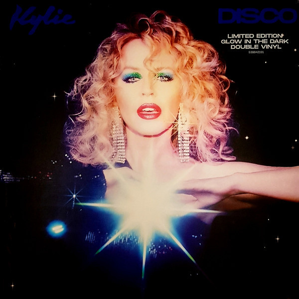 DISCO 33T GLOW IN THE DARK UK /  KYLIE MINOGUE-CD-DISQUES-RECORDS-BOUTIQUE VINYLES-RECORDS-DISQUAIRE