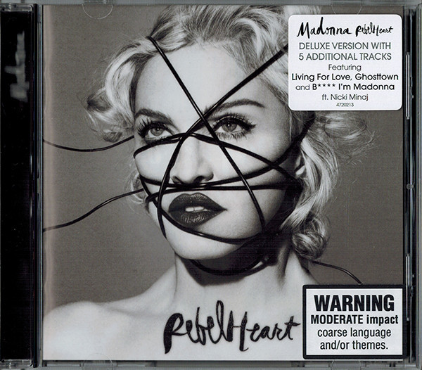 REBEL HEART CD AUSTRALIE  MADONNA-DISQUES-RECORDS-BOUTIQUE VINYLES-SHOP-STORE-LPS-VINYLS