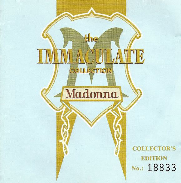 THE IMMACULATE COLLECTION CD  AUSTRALIE GOLD MADONNA-DISQUES--BOUTIQUE VINYLES-SHOP-STORE-LPS-VINYLS
