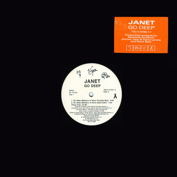 GO DEEP MAXI 45T SAMPLER USA  JANET JACKSON-CD-DISQUES-RECORDS-BOUTIQUE VINYLES-SHOP-LPS-VINYLS