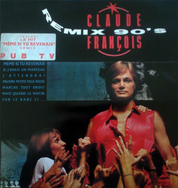 REMIX 90'S 33T FRANCE / CLAUDE  FRANCOIS-CD-DISQUES--BOUTIQUE VINYLES-SHOP-STORE-LPS-VINYLS