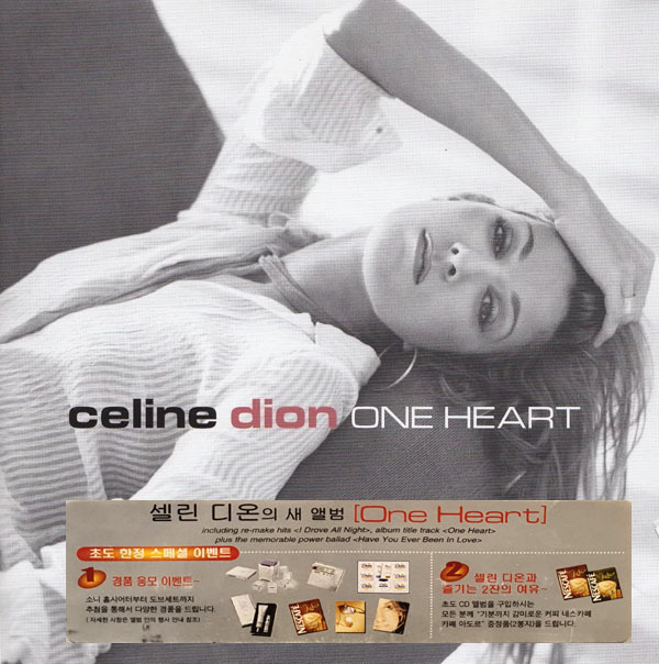 ONE HEART CD COREE / CELINE DION-CD-DISQUES-BOUTIQUE VINYLES-SHOP-COLLECTORS-STORE