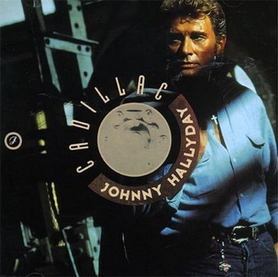 CADILLAC 33T  FRANCE  / JOHNNY HALLYDAY-CD-DISQUES-RECORDS-BOUTIQUE VINYLES-RECORDS