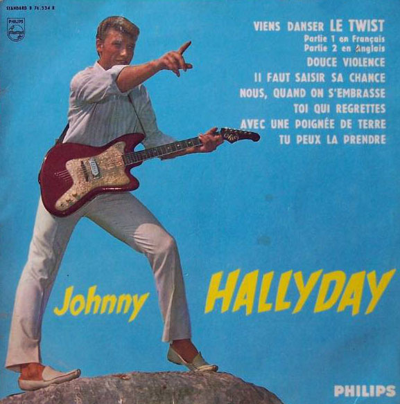 VIENS DANSER  / 25 CM  FRANCE / JOHNNY HALLYDAY-CD-DISQUES-RECORDS-BOUTIQUE VINYLES-RECORDS