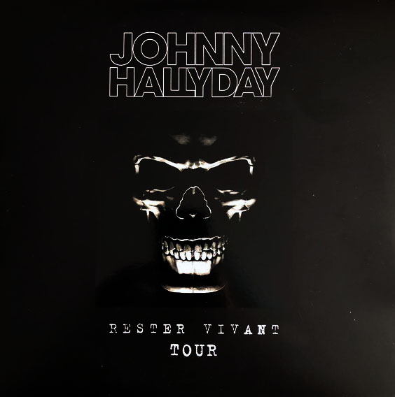RESTER VIVANT TOUR 33T FRANCE / JOHNNY HALLYDAY-CD-DISQUES-RECORDS-BOUTIQUE VINYLES-RECORDS