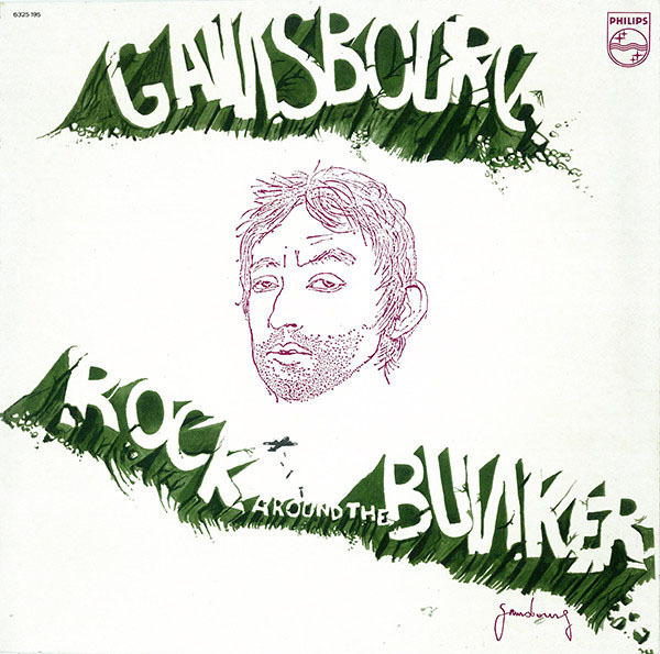 Rock Around The Bunker  LP FRANCE/ GAINBSOURG-CD-DISQUES-RECORDS-VINYLS-MUSICSHOP-COLLECTORS