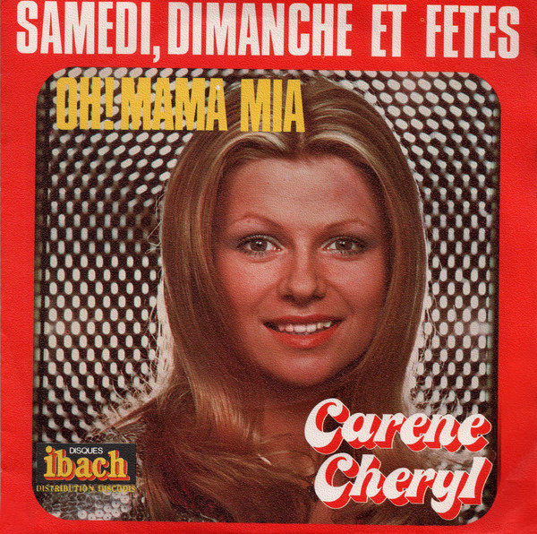 SAMEDI  45T FRANCE /KAREN CHERYL-CD-DISQUES-RECORDS-BOUTIQUE VINYLES-SHOP-LPS-VINYLS