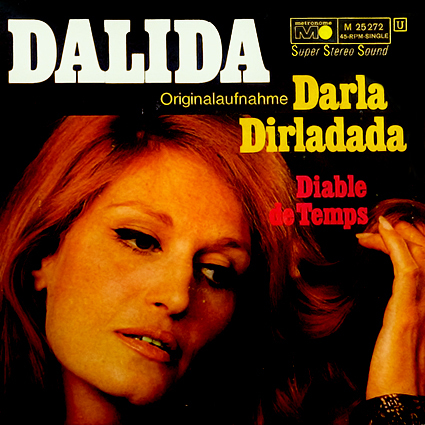 DARLA  45T ALLEMAGNE  /  DALIDA-CD-DISQUES-RECORDS-BOUTIQUE VINYLES-RECORDS-DISQUAIRE