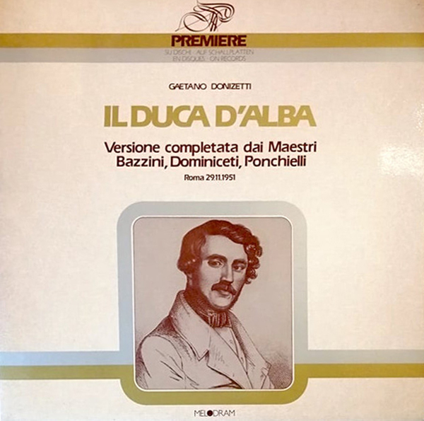 Il Duca D'Alba 3x33t italie  / DONIZETTI-DISQUES-RECORDS-BOUTIQUE VINYLES-SHOP-STORE-LPS-VINYLS
