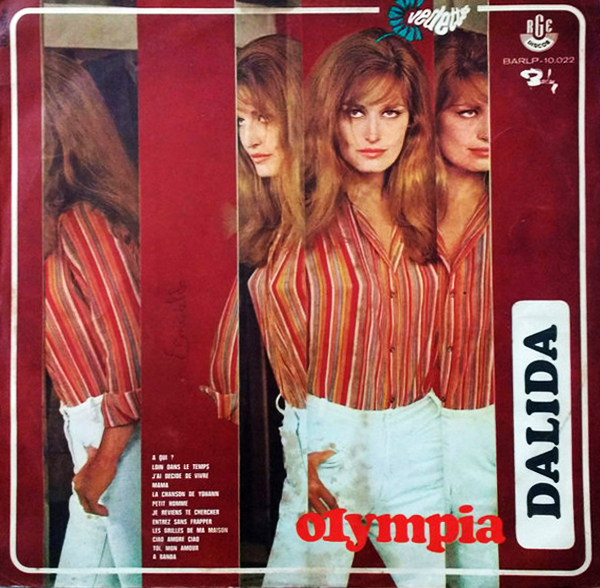 OLYMPIA 67 33T BRESIL /  DALIDA-CD-DISQUES-RECORDS-BOUTIQUE VINYLES-RECORDS
