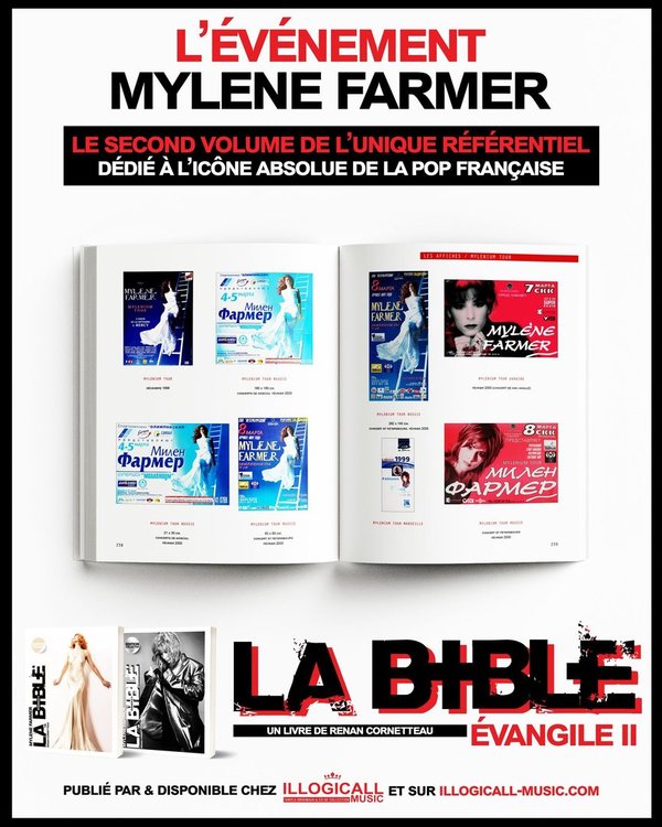 REFERENTIEL 2021 LA BIBLE  TOME 2   /430 PAGES/ MYLENE FARMER-DISQUES-