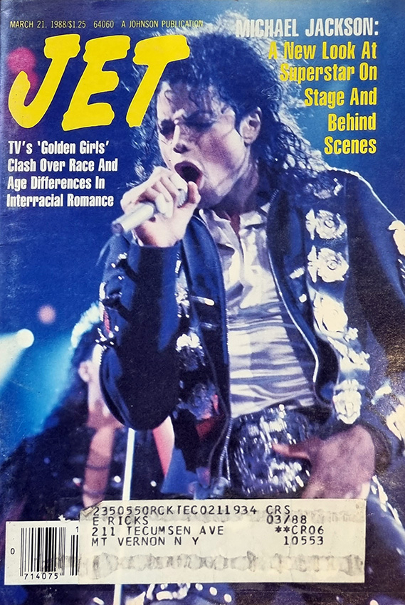 JET MAGAZINE  1988 USA   MICHAEL JACKSON- CD - DISQUES - RECORDS -  BOUTIQUE VINYLES
