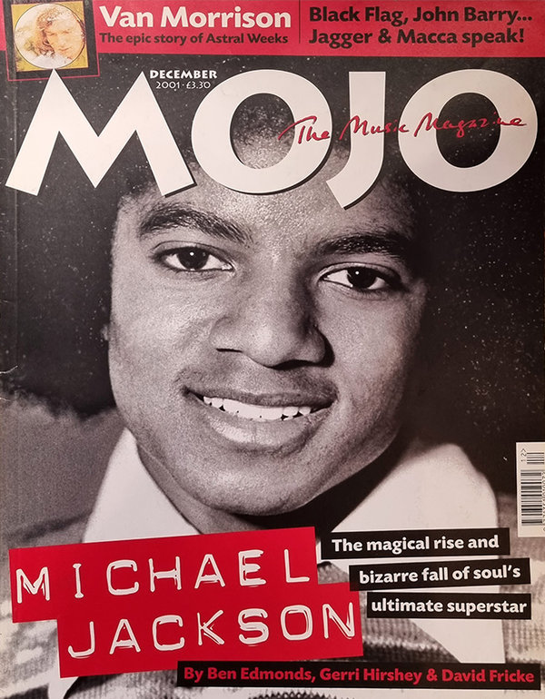 MOJO MAGAZINE 2001 UK /  MICHAEL JACKSON- CD - DISQUES - RECORDS -  BOUTIQUE VINYLES