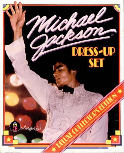 DRESS UP SET  USA  / MICHAEL JACKSON- CD - DISQUES - RECORDS -  BOUTIQUE VINYLES