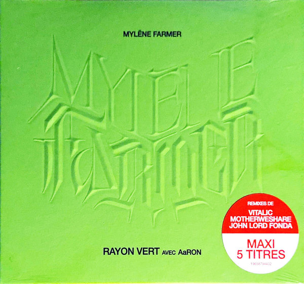 RAYON VERT  CD MAXI / MYLENE FARMER-RECORDS-DISQUES-VINYLES-CD- SHOP-